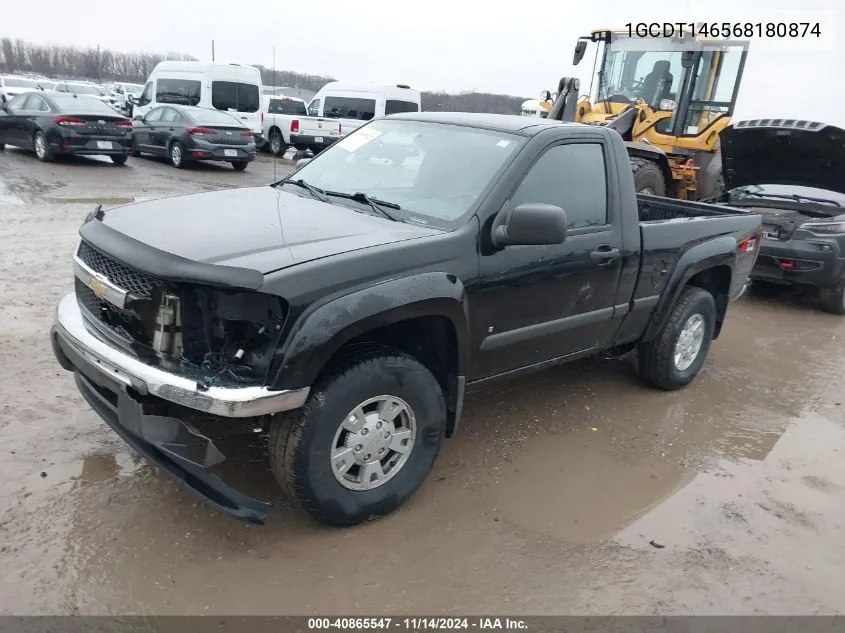 2006 Chevrolet Colorado Lt VIN: 1GCDT146568180874 Lot: 40865547