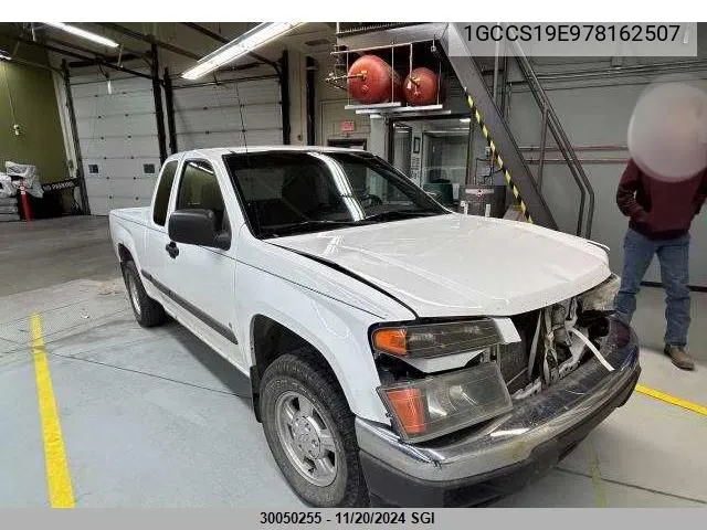 2007 Chevrolet Colorado VIN: 1GCCS19E978162507 Lot: 30050255