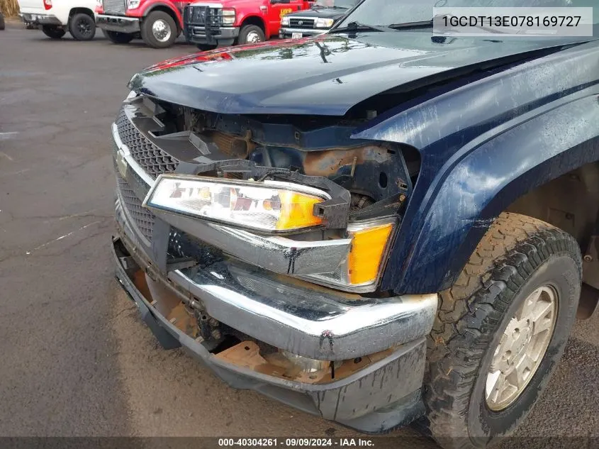 1GCDT13E078169727 2007 Chevrolet Colorado Lt