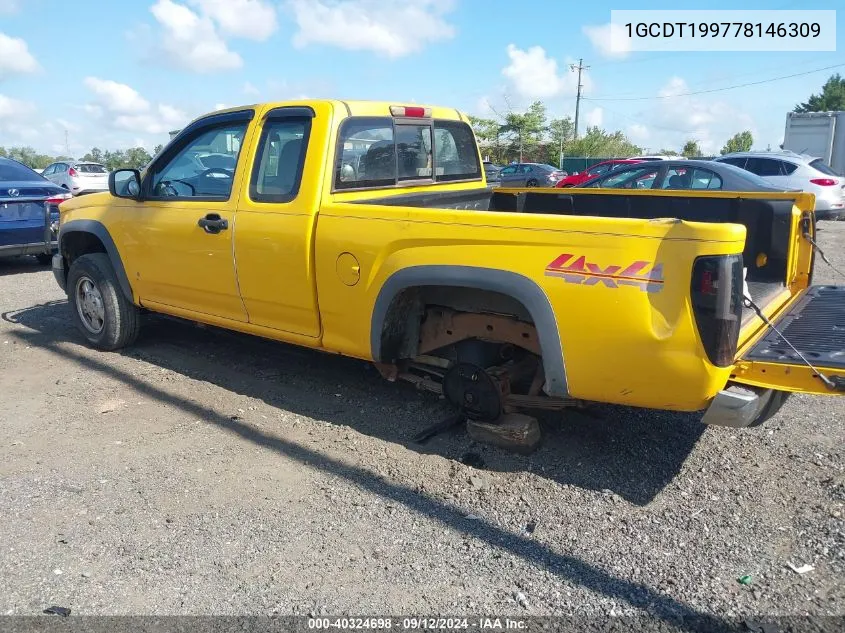 1GCDT199778146309 2007 Chevrolet Colorado