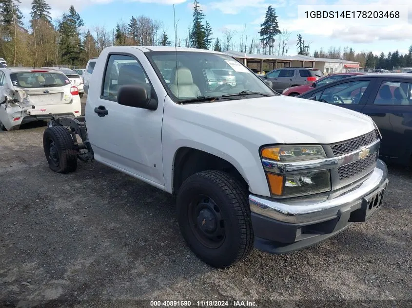 2007 Chevrolet Colorado Work Truck VIN: 1GBDS14E178203468 Lot: 40891590