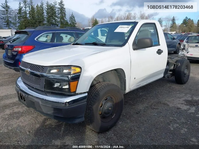 2007 Chevrolet Colorado Work Truck VIN: 1GBDS14E178203468 Lot: 40891590