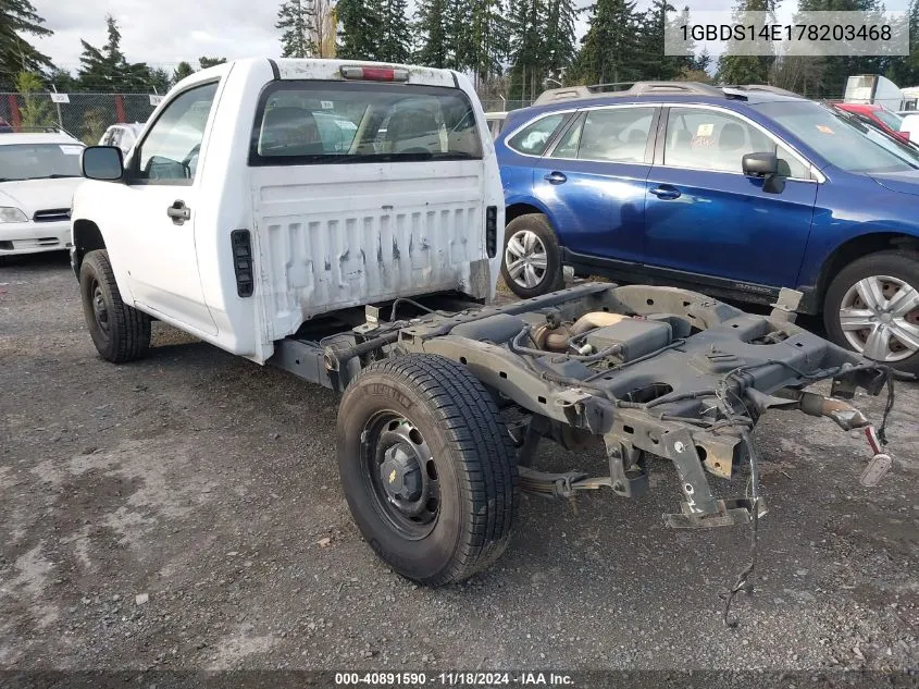 2007 Chevrolet Colorado Work Truck VIN: 1GBDS14E178203468 Lot: 40891590