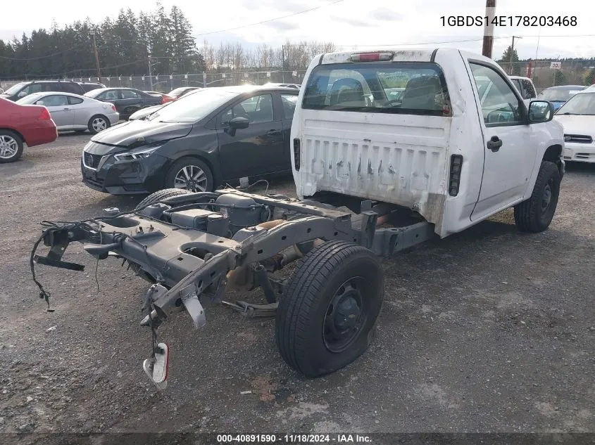 2007 Chevrolet Colorado Work Truck VIN: 1GBDS14E178203468 Lot: 40891590