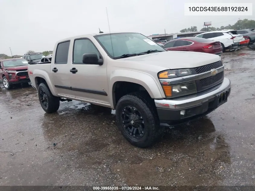 1GCDS43E688192824 2008 Chevrolet Colorado Lt