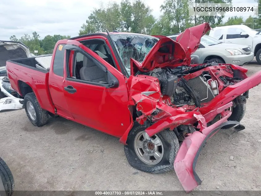 1GCCS199688108974 2008 Chevrolet Colorado Ls