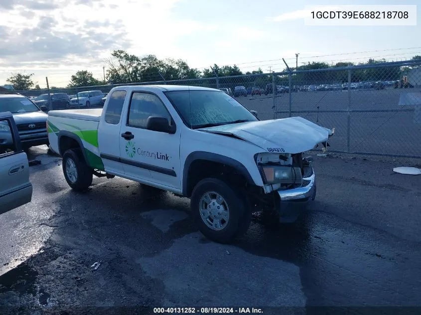 1GCDT39E688218708 2008 Chevrolet Colorado Lt