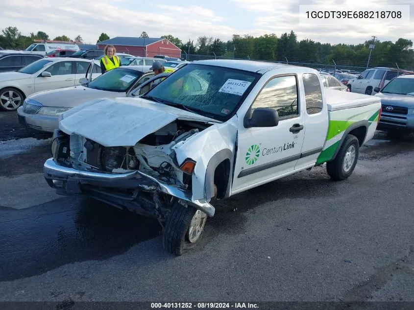 1GCDT39E688218708 2008 Chevrolet Colorado Lt