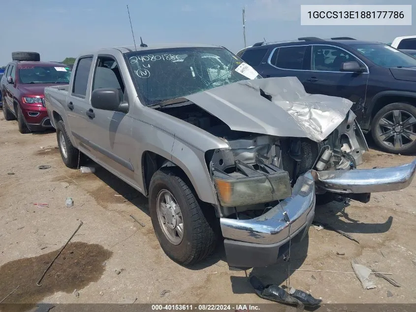 1GCCS13E188177786 2008 Chevrolet Colorado Lt