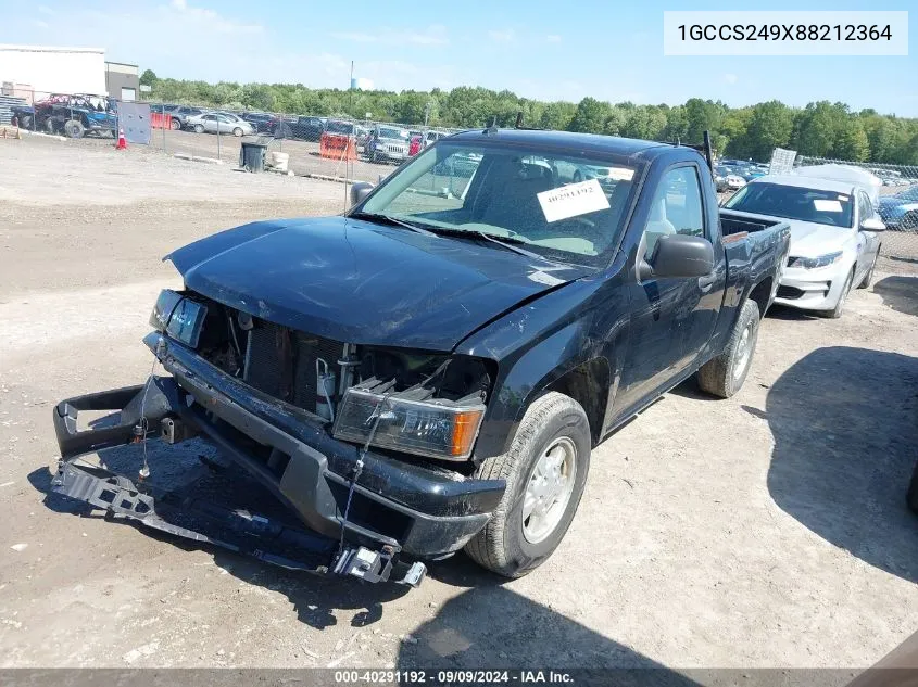 1GCCS249X88212364 2008 Chevrolet Colorado Ls