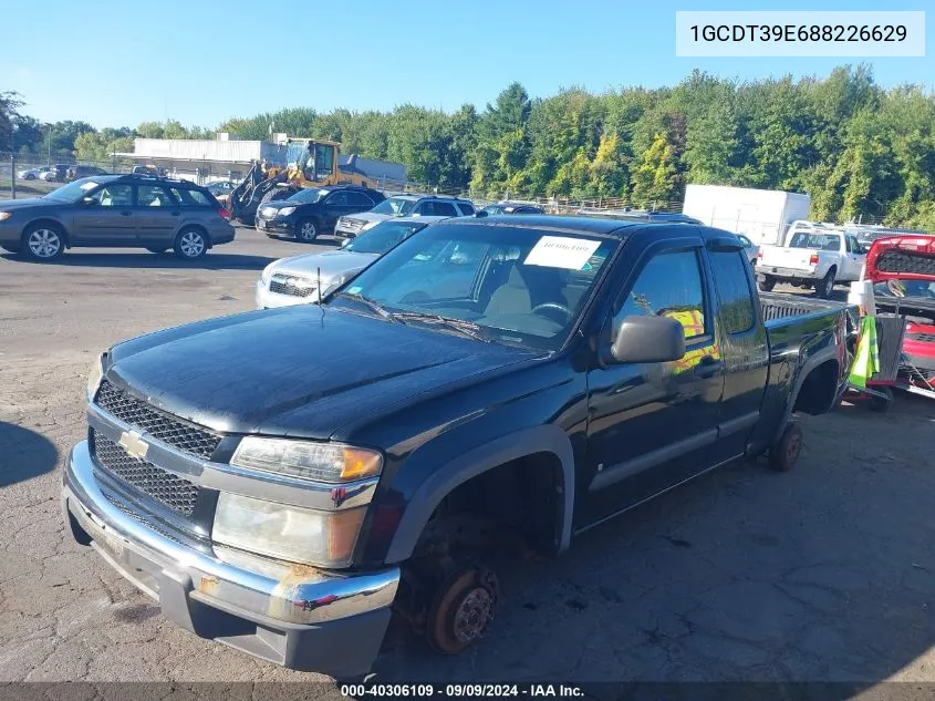 1GCDT39E688226629 2008 Chevrolet Colorado Lt