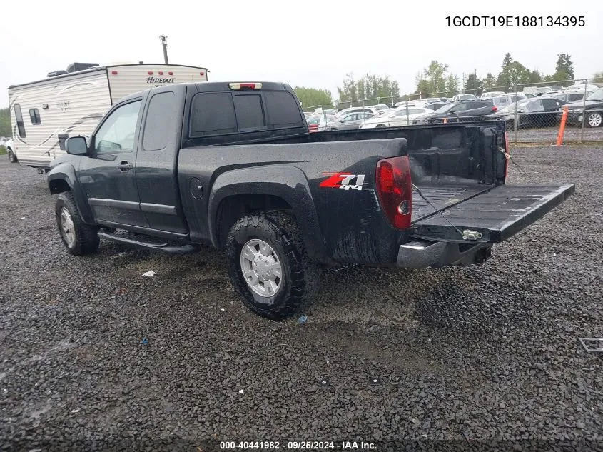 2008 Chevrolet Colorado Lt VIN: 1GCDT19E188134395 Lot: 40441982