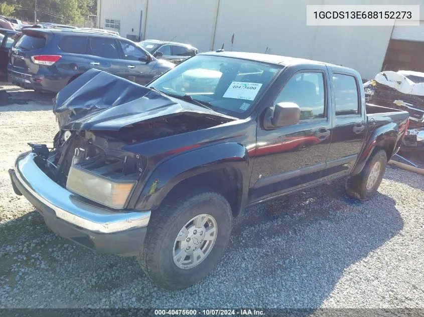 1GCDS13E688152273 2008 Chevrolet Colorado Lt