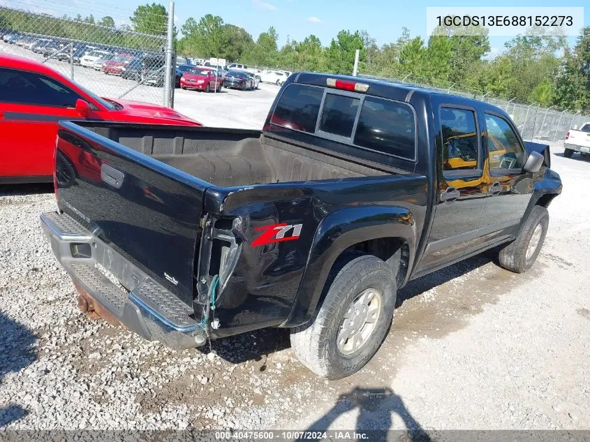 1GCDS13E688152273 2008 Chevrolet Colorado Lt