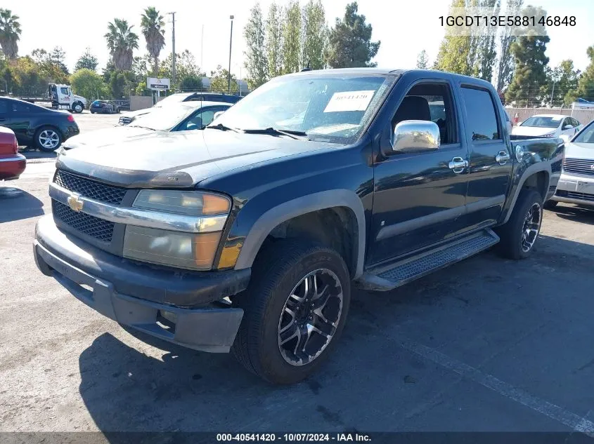 1GCDT13E588146848 2008 Chevrolet Colorado Lt