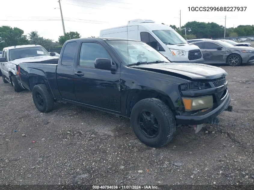 2008 Chevrolet Colorado Ls VIN: 1GCCS299688227937 Lot: 40794036