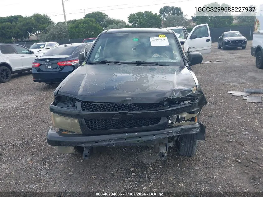 2008 Chevrolet Colorado Ls VIN: 1GCCS299688227937 Lot: 40794036