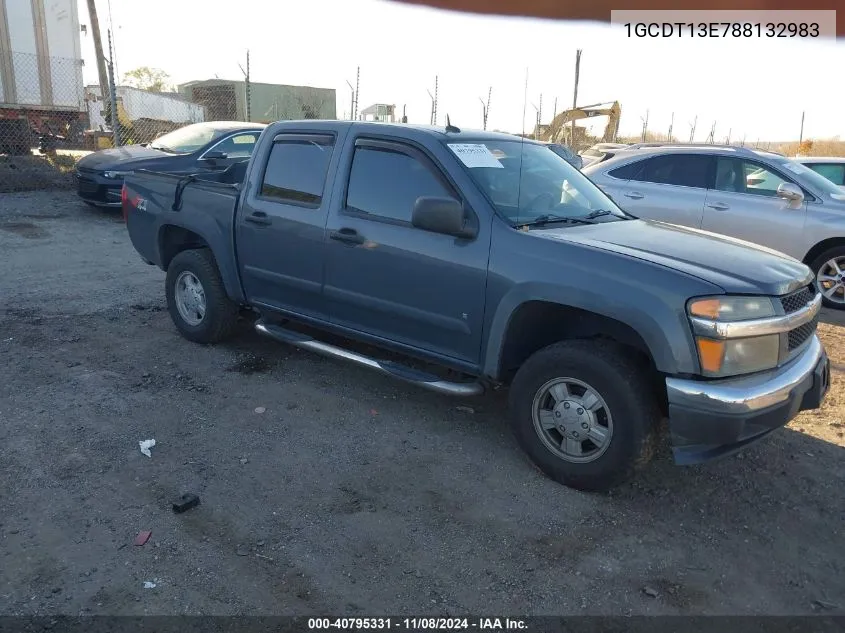 2008 Chevrolet Colorado Lt VIN: 1GCDT13E788132983 Lot: 40795331