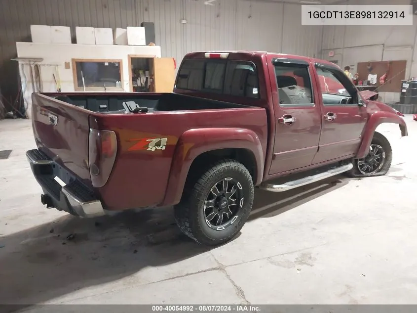 2009 Chevrolet Colorado Lt VIN: 1GCDT13E898132914 Lot: 40054992