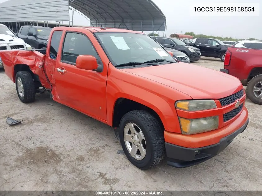 2009 Chevrolet Colorado Lt VIN: 1GCCS19E598158554 Lot: 40210176