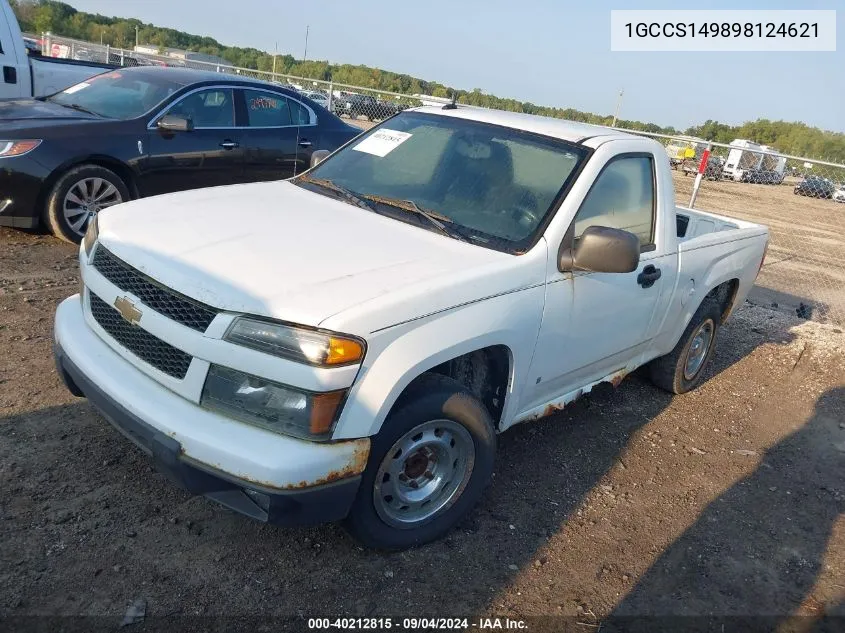 1GCCS149898124621 2009 Chevrolet Colorado