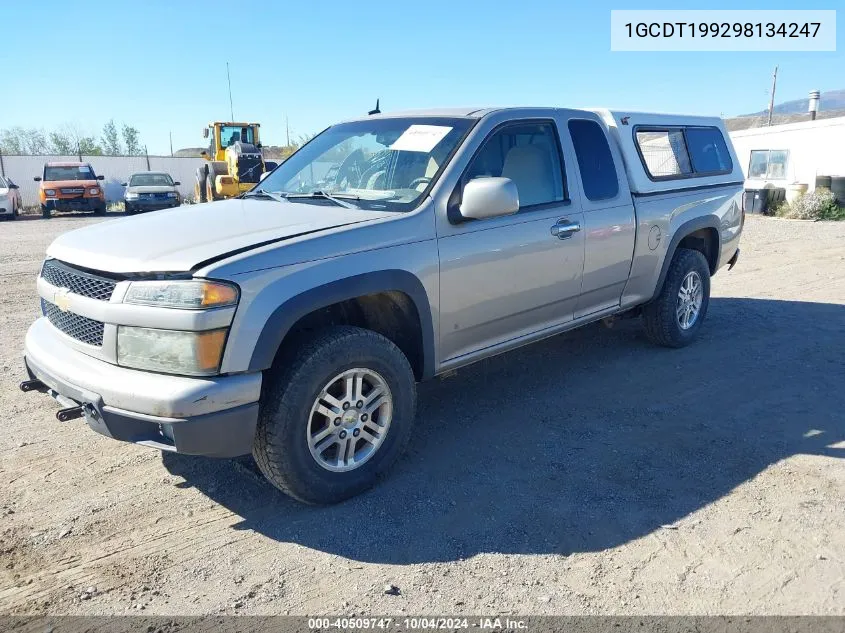 2009 Chevrolet Colorado Lt VIN: 1GCDT199298134247 Lot: 40509747