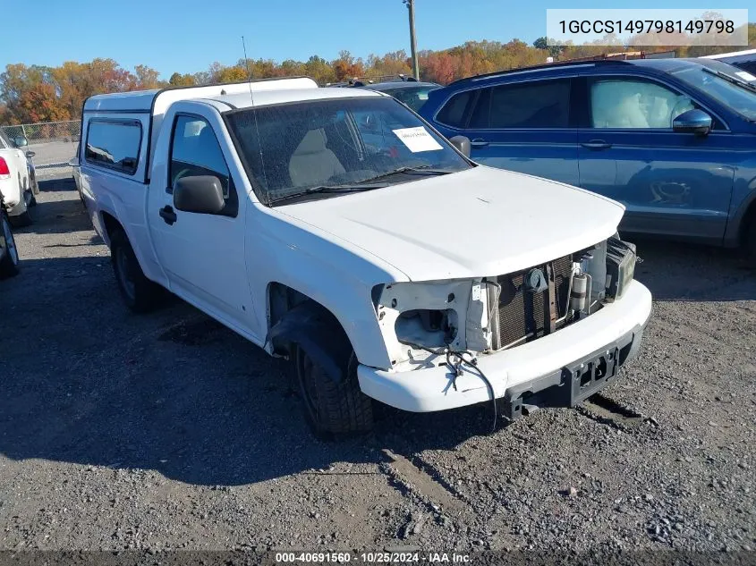 2009 Chevrolet Colorado Work Truck VIN: 1GCCS149798149798 Lot: 40691560