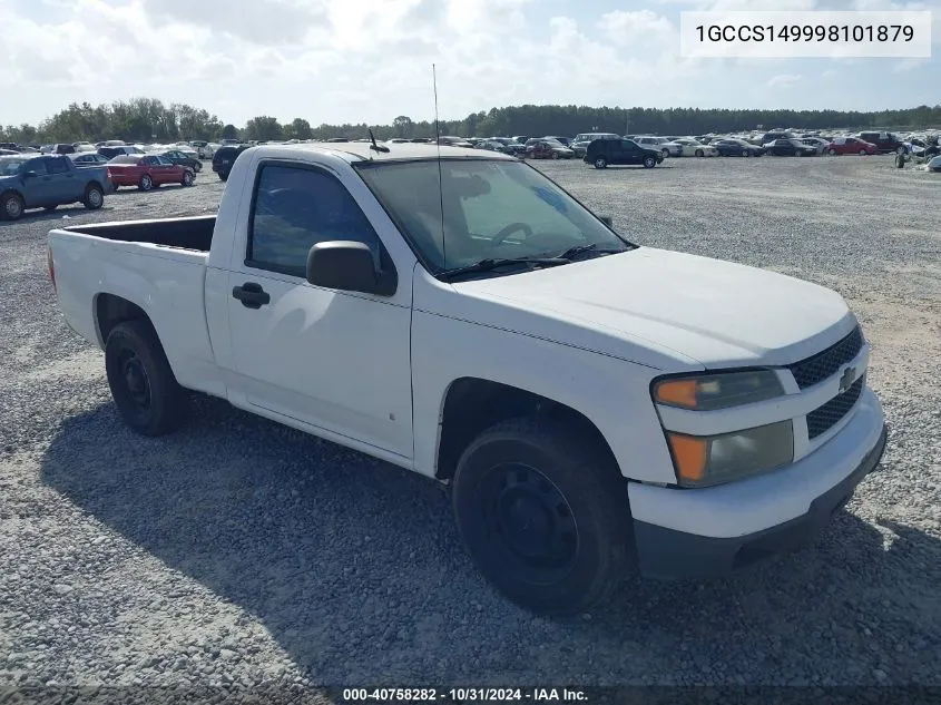 2009 Chevrolet Colorado Work Truck VIN: 1GCCS149998101879 Lot: 40758282