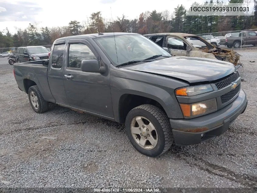 2009 Chevrolet Colorado Lt VIN: 1GCCS199398101031 Lot: 40807478