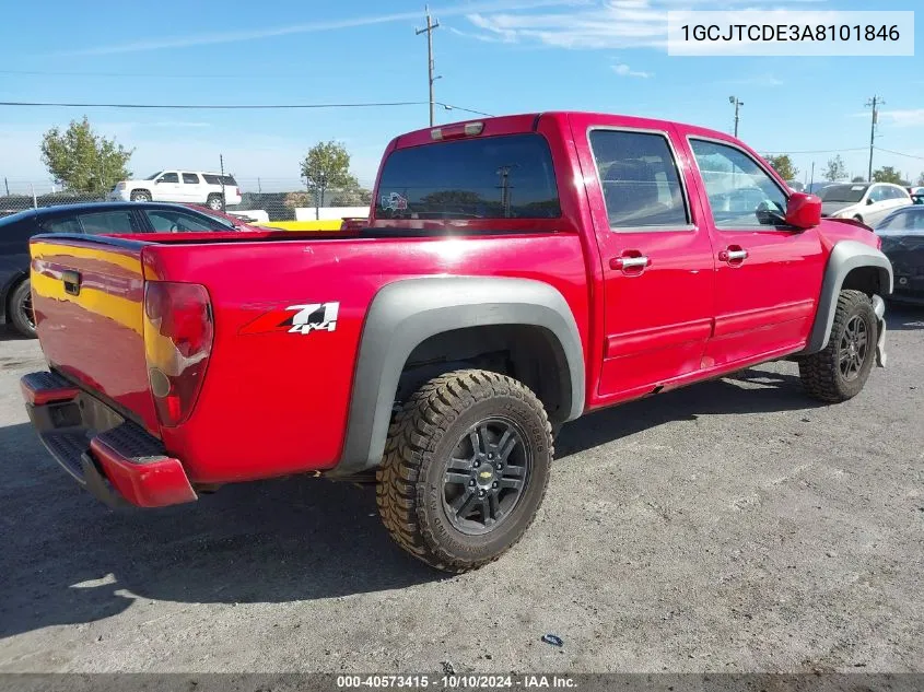 2010 Chevrolet Colorado 1Lt VIN: 1GCJTCDE3A8101846 Lot: 40573415