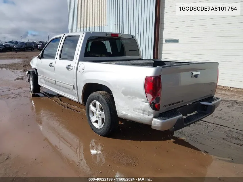 2010 Chevrolet Colorado 1Lt VIN: 1GCDSCDE9A8101754 Lot: 40822199