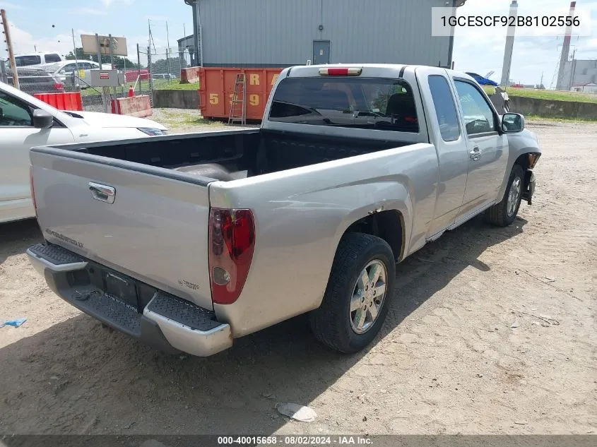 1GCESCF92B8102556 2011 Chevrolet Colorado 1Lt