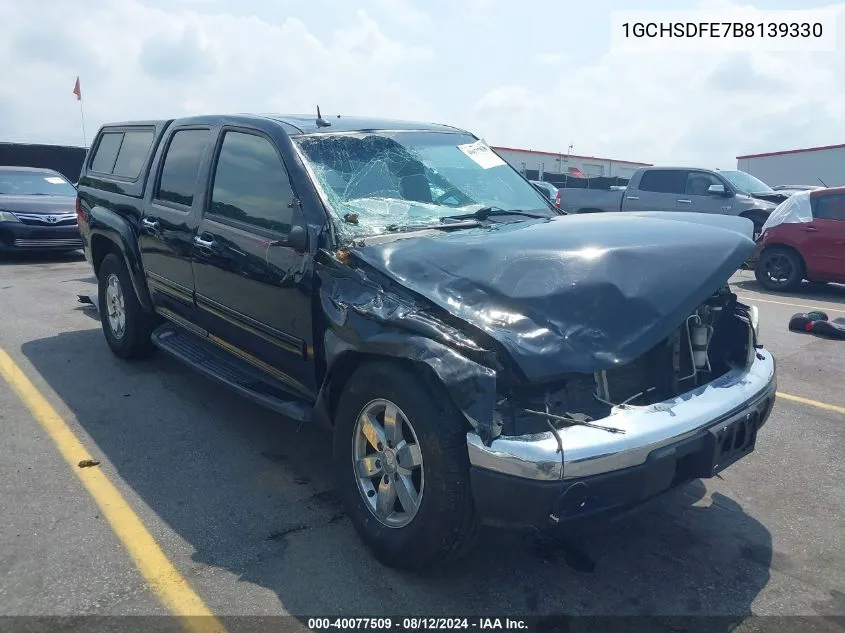 1GCHSDFE7B8139330 2011 Chevrolet Colorado 2Lt