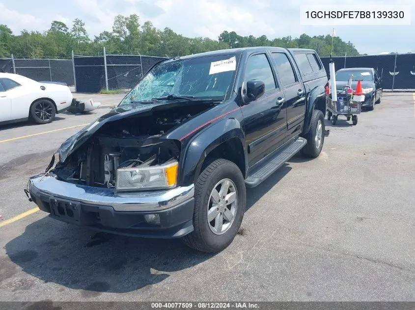 1GCHSDFE7B8139330 2011 Chevrolet Colorado 2Lt