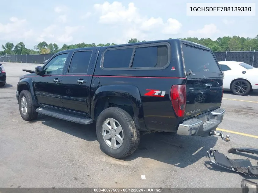 1GCHSDFE7B8139330 2011 Chevrolet Colorado 2Lt