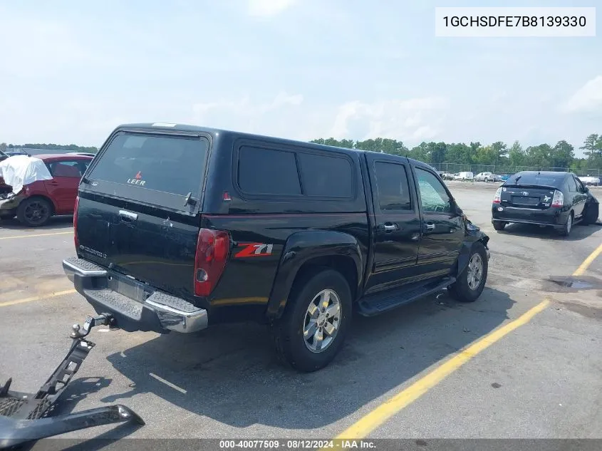 1GCHSDFE7B8139330 2011 Chevrolet Colorado 2Lt