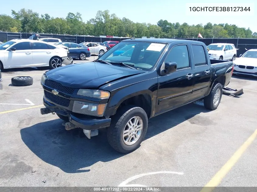 1GCHTCFE3B8127344 2011 Chevrolet Colorado 1Lt