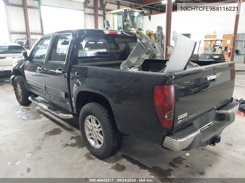 1GCHTCFE9B8116221 2011 Chevrolet Colorado 1Lt