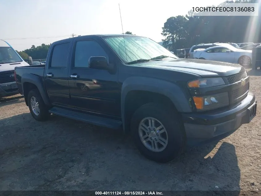 1GCHTCFE0C8136083 2012 Chevrolet Colorado 1Lt