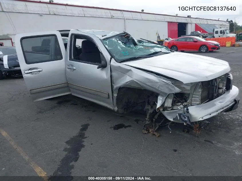 2012 Chevrolet Colorado 1Lt VIN: 1GCHTCFE0C8137640 Lot: 40305158