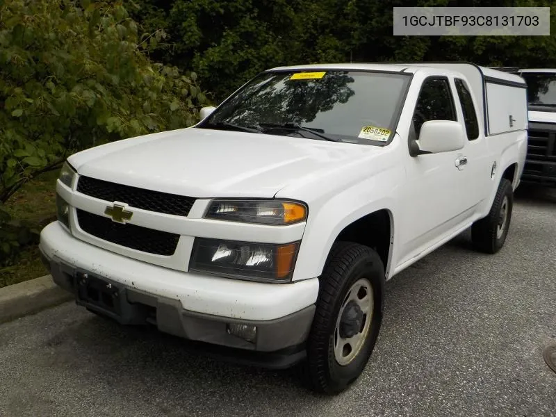 1GCJTBF93C8131703 2012 Chevrolet Colorado Work Truck