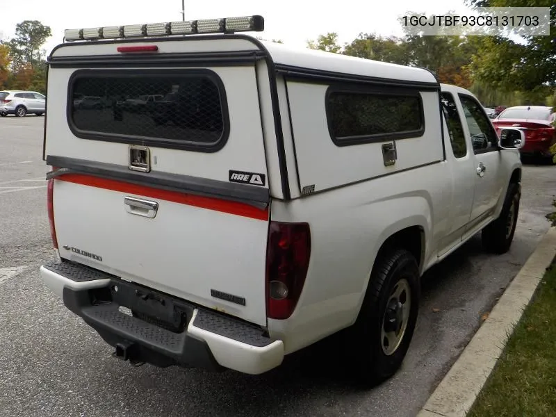 1GCJTBF93C8131703 2012 Chevrolet Colorado Work Truck