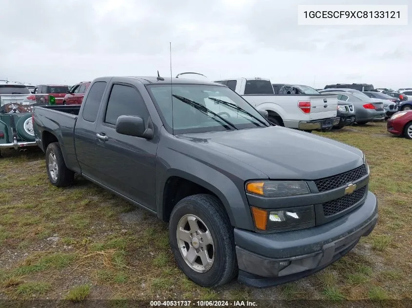 2012 Chevrolet Colorado Lt VIN: 1GCESCF9XC8133121 Lot: 40531737