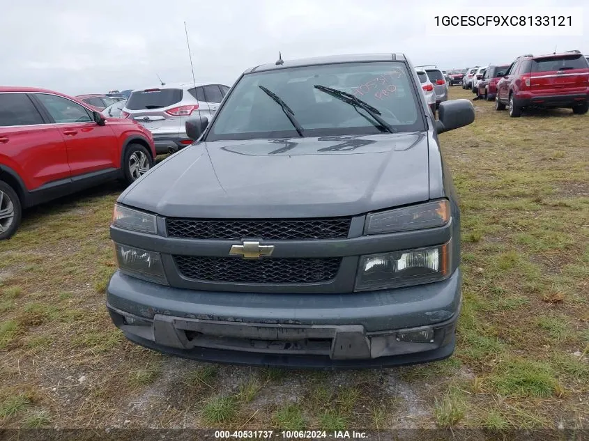 1GCESCF9XC8133121 2012 Chevrolet Colorado Lt