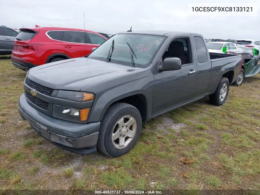 1GCESCF9XC8133121 2012 Chevrolet Colorado Lt