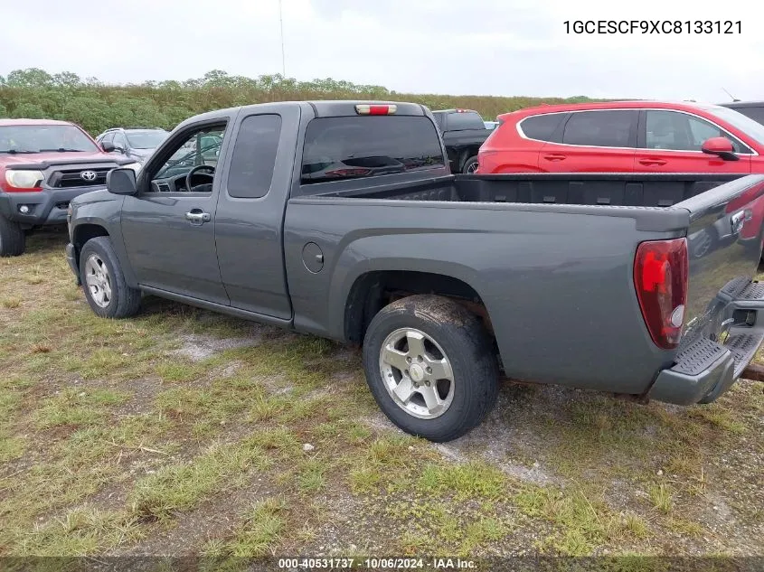 1GCESCF9XC8133121 2012 Chevrolet Colorado Lt