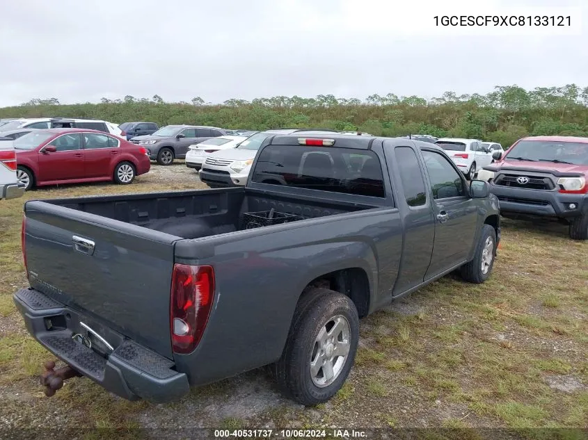 1GCESCF9XC8133121 2012 Chevrolet Colorado Lt