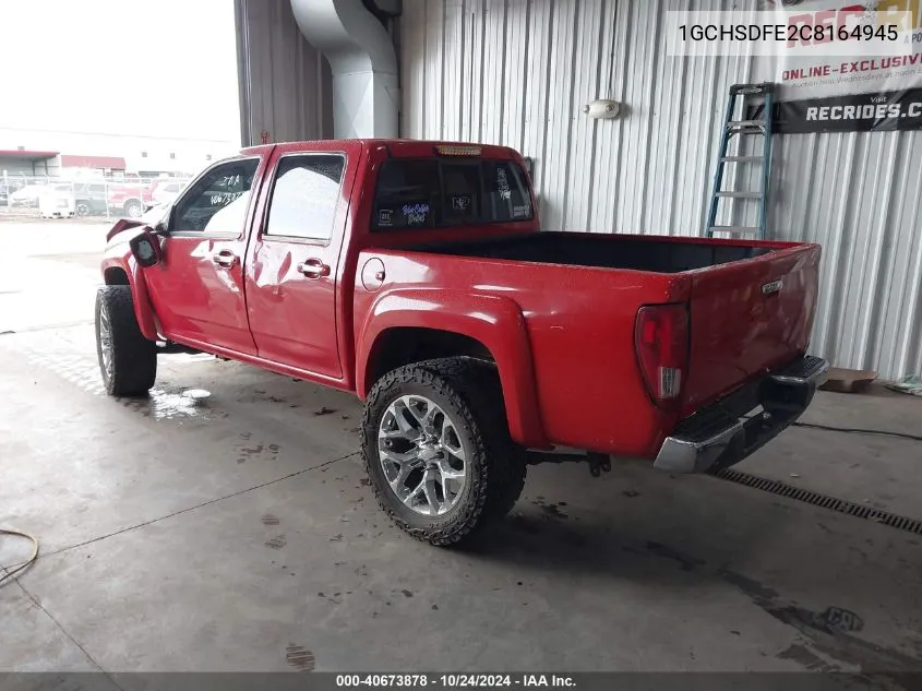 1GCHSDFE2C8164945 2012 Chevrolet Colorado 2Lt