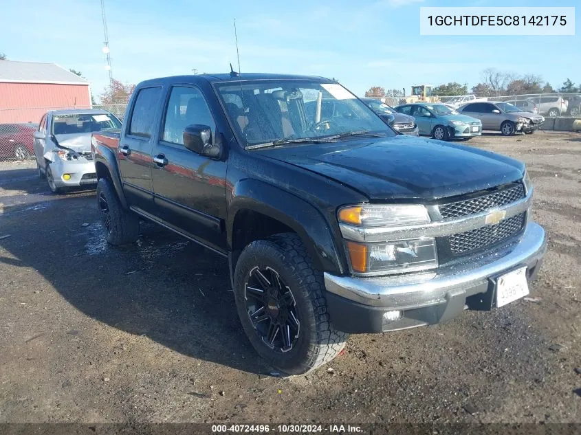 2012 Chevrolet Colorado 2Lt VIN: 1GCHTDFE5C8142175 Lot: 40724496