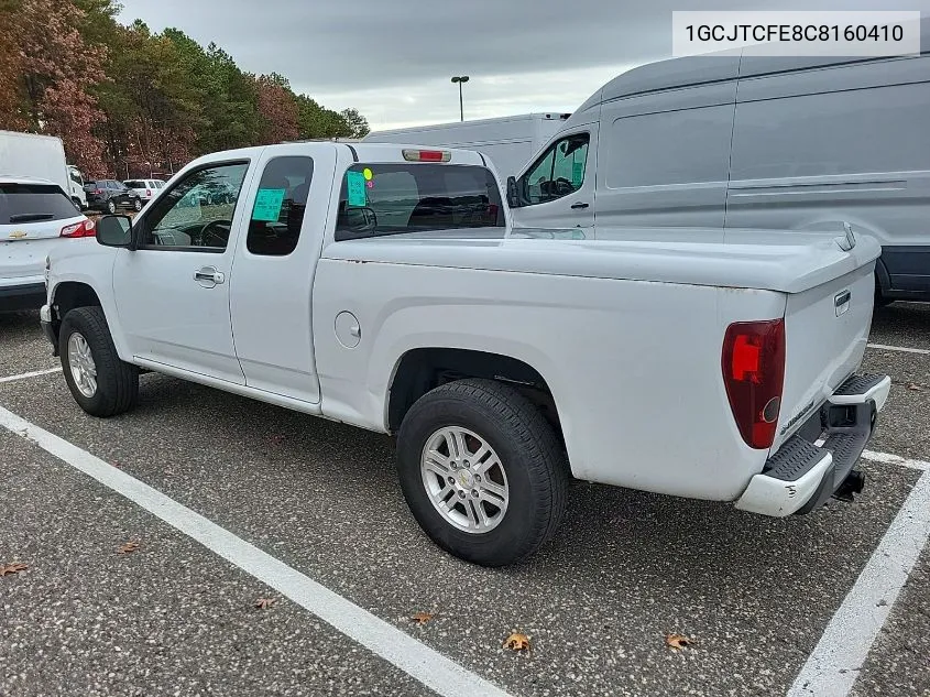 2012 Chevrolet Colorado Lt VIN: 1GCJTCFE8C8160410 Lot: 40749589